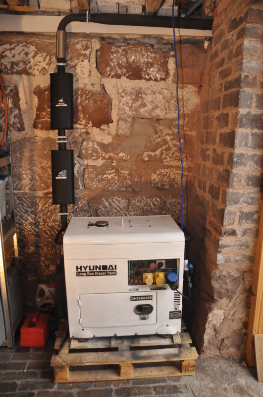 Hyundai DHY6000SELR Generator Installation